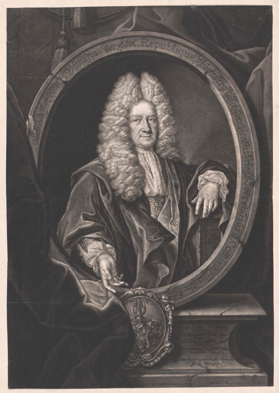 Johann Hofmann af Artist Unknown