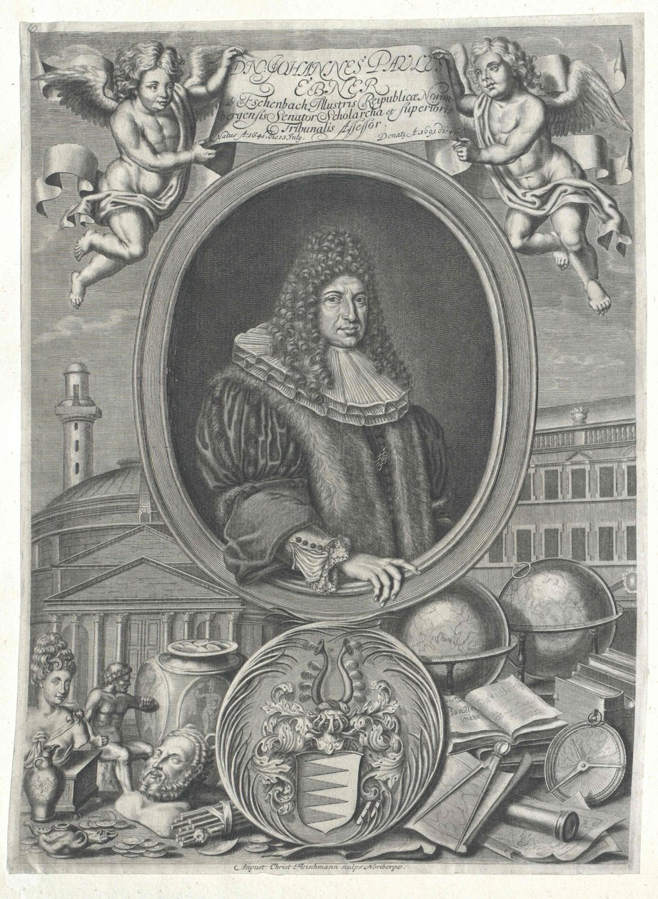 Johann Paul Ebner von Eschenbach af Artist Unknown