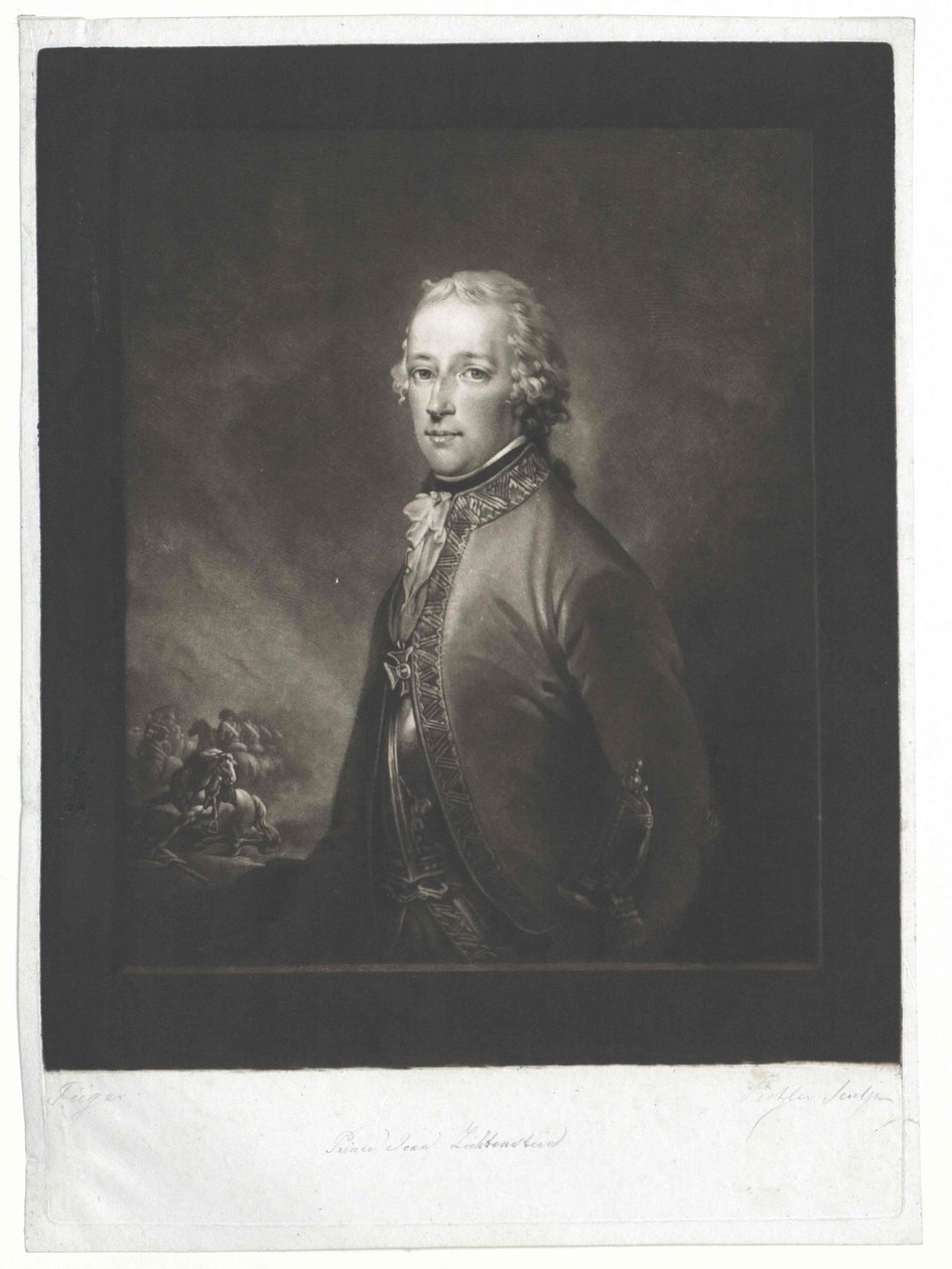 Johann greve af Liechtenstein af Artist Unknown