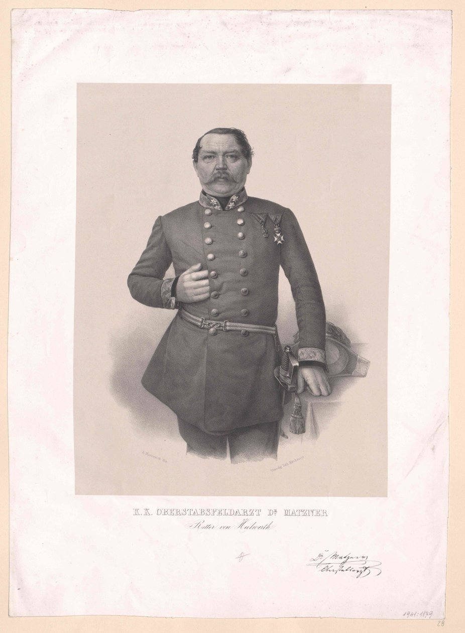 Johann ridder Matzner fra Heilwerth af Artist Unknown