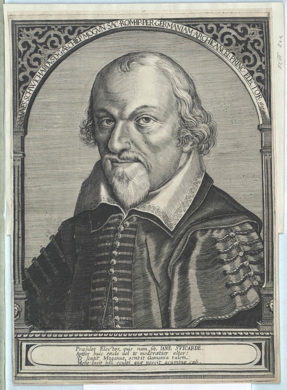 Johannes Schweikard von Kronenberg af Artist Unknown