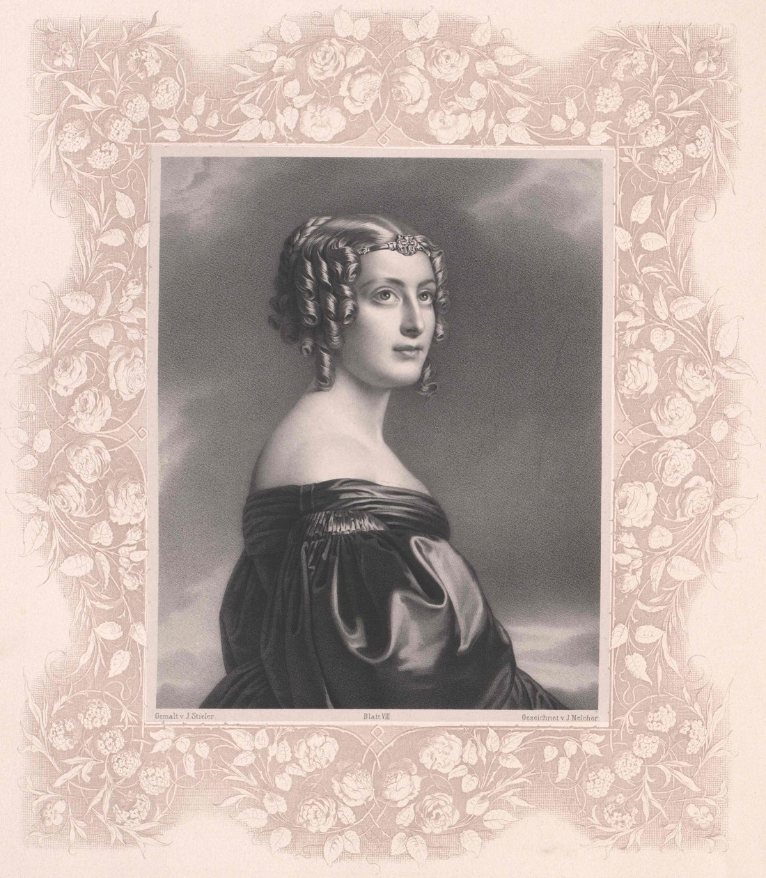 John Elizabeth Digby (print) af Artist Unknown