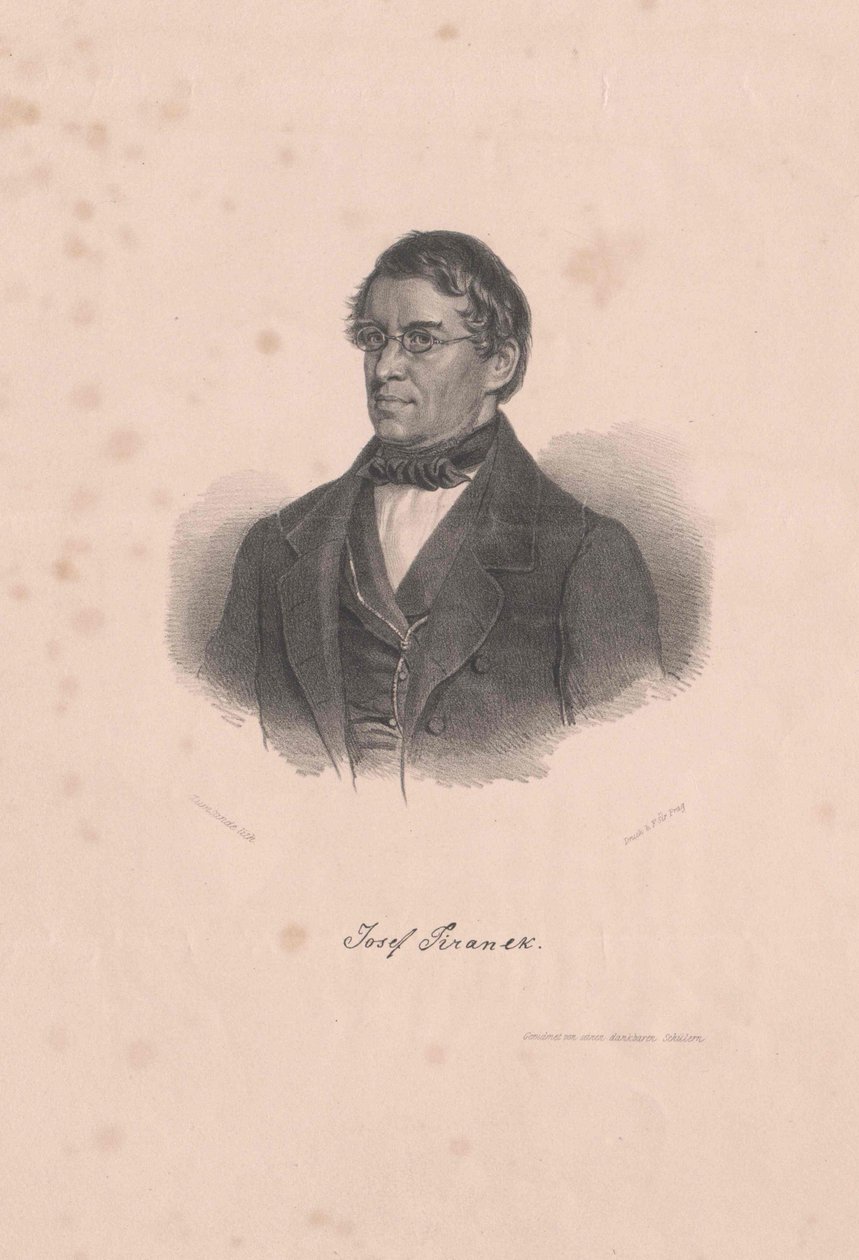 Joseph Jiranek (print) af Artist Unknown