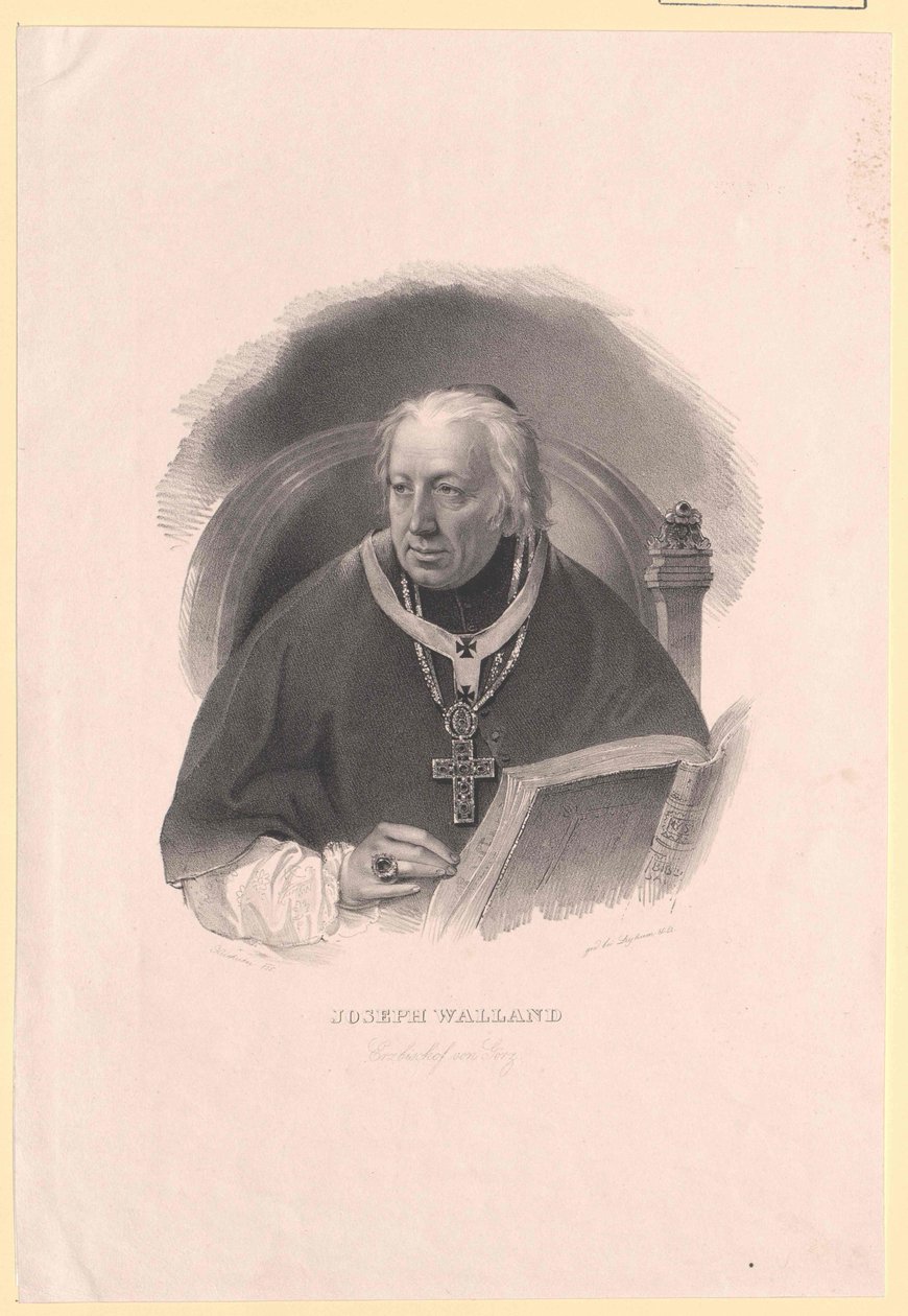 Joseph Walland af Artist Unknown