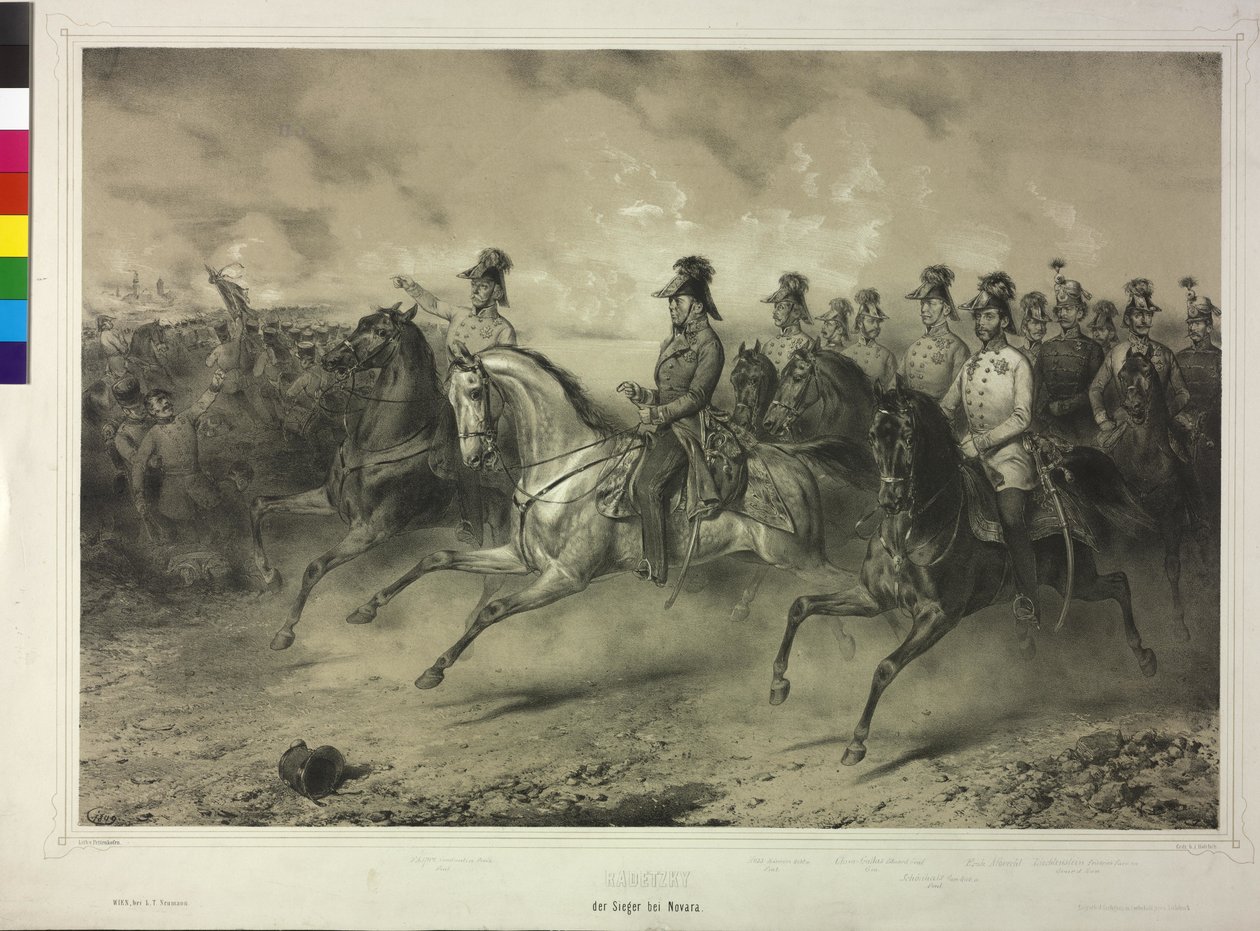 Joseph greve von Radetzky af Radetz af Artist Unknown