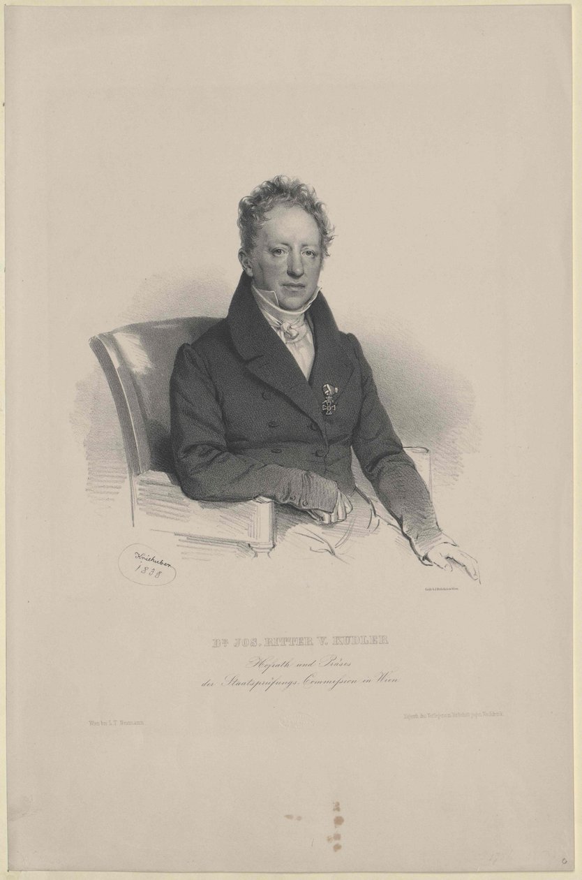 Joseph Knight Kudler af Artist Unknown