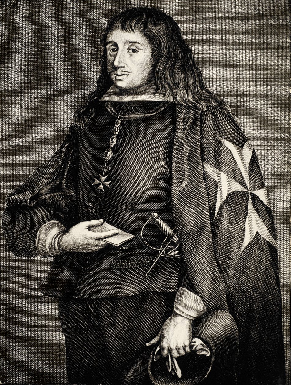 Juan Jose de Austria (1629-1679). Spansk infante (prins), søn af kong Filip IV og teaterskuespillerinden Maria Calderona. Gravering. Gravering. af Artist Unknown