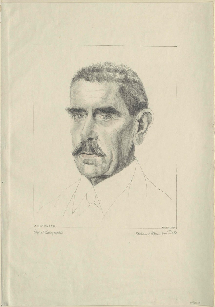 Julius von Wagner-Jauregg (print) af Artist Unknown