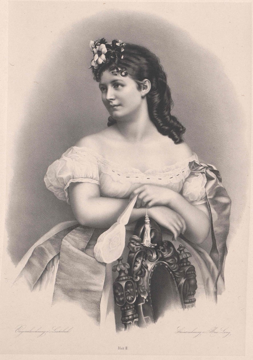 Kamilla Weber von Webersfeld af Artist Unknown