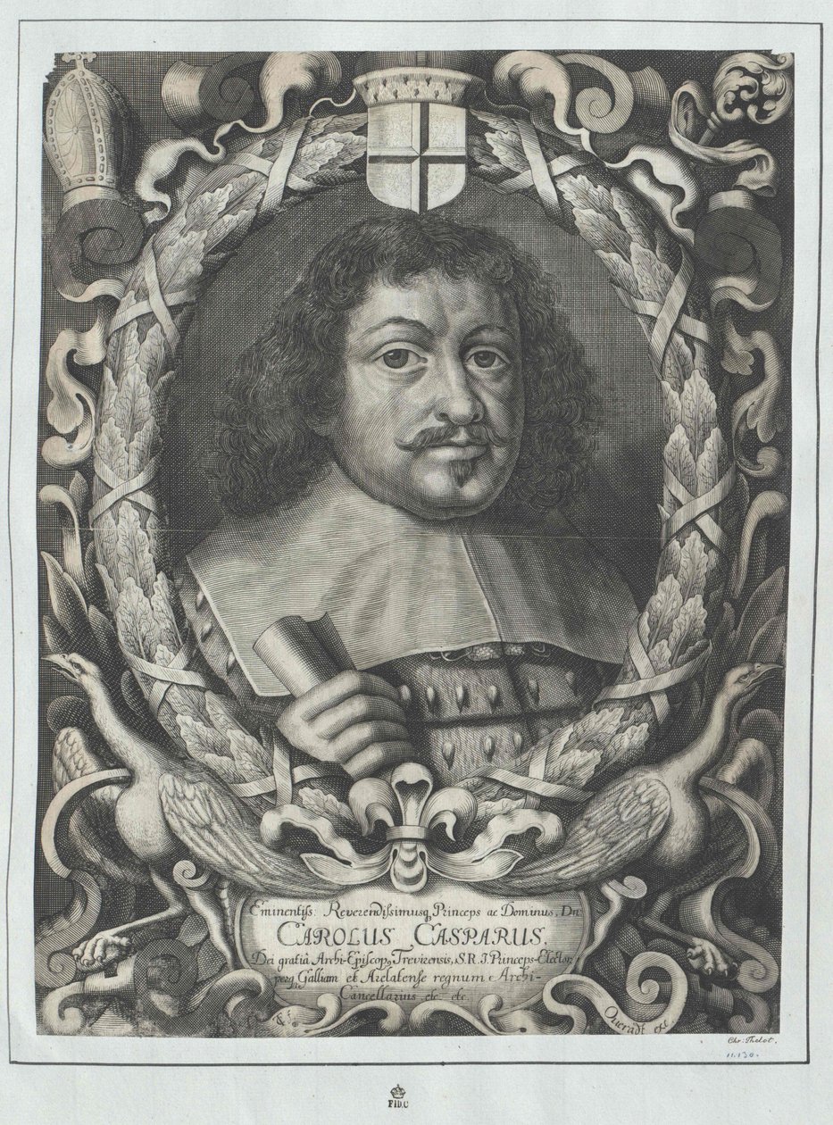 Karl Kaspar von der Leyen af Artist Unknown