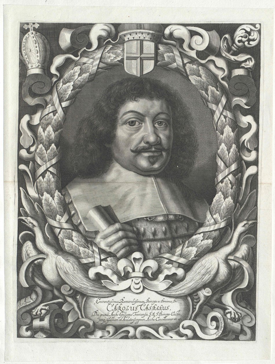 Karl Kaspar von der Leyen af Artist Unknown