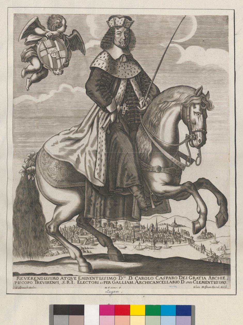 Karl Kaspar von der Leyen af Artist Unknown