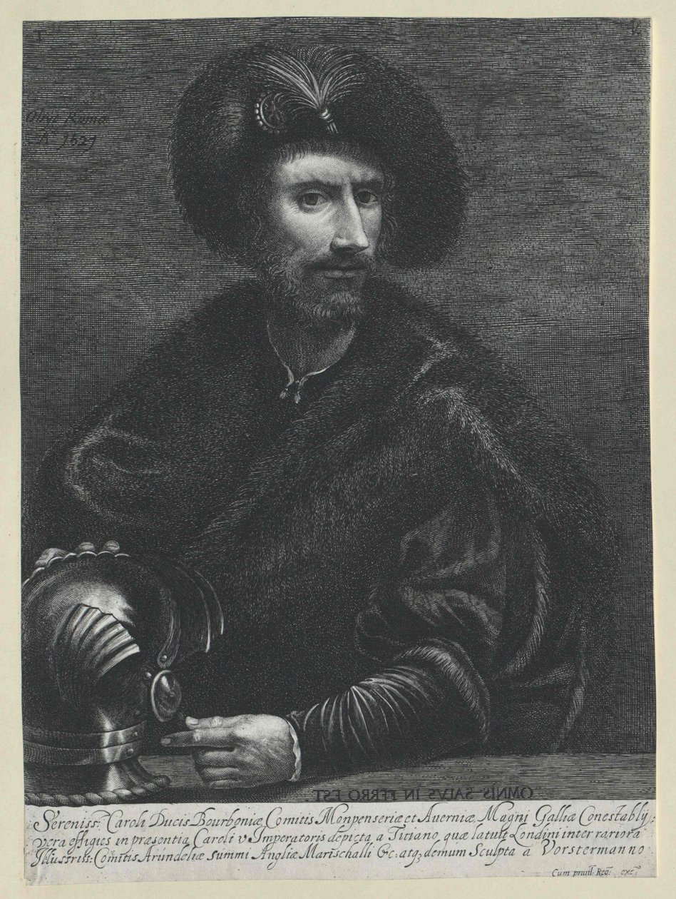 Karl greve Montpensier af Artist Unknown