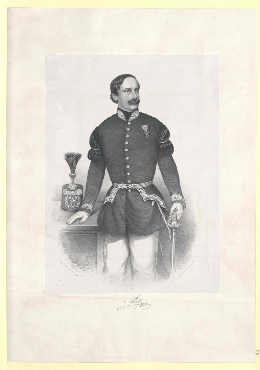 Karl von Lill-Lilienbach af Artist Unknown