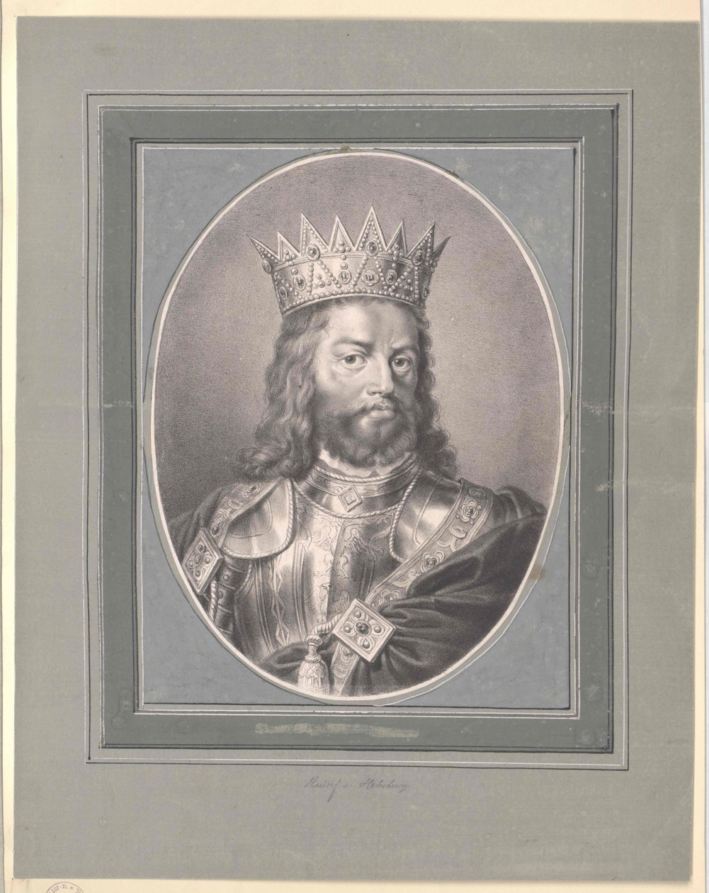 Kong Rudolf I af Habsburg af Artist Unknown