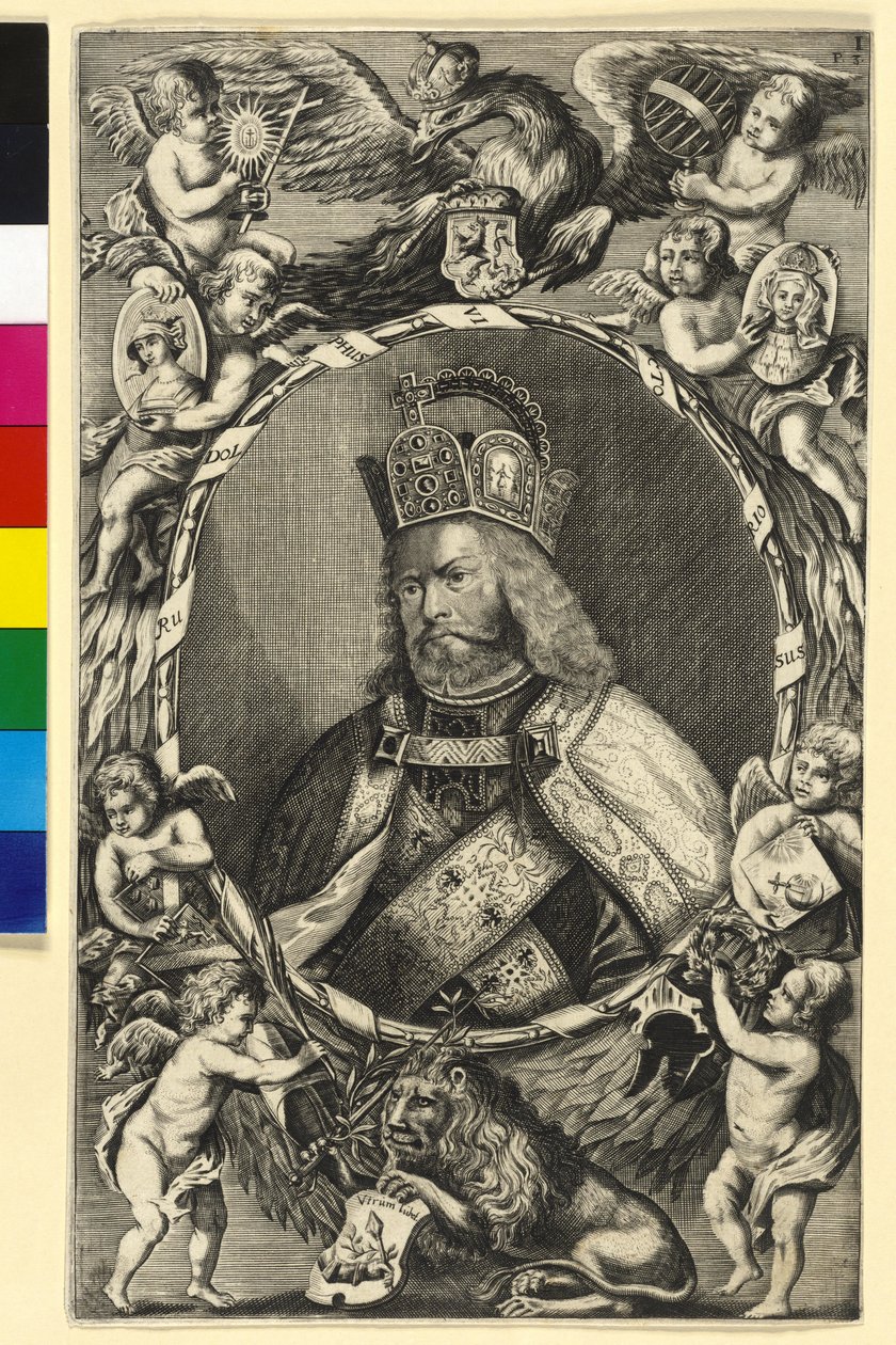 Kong Rudolf I af Habsburg af Artist Unknown