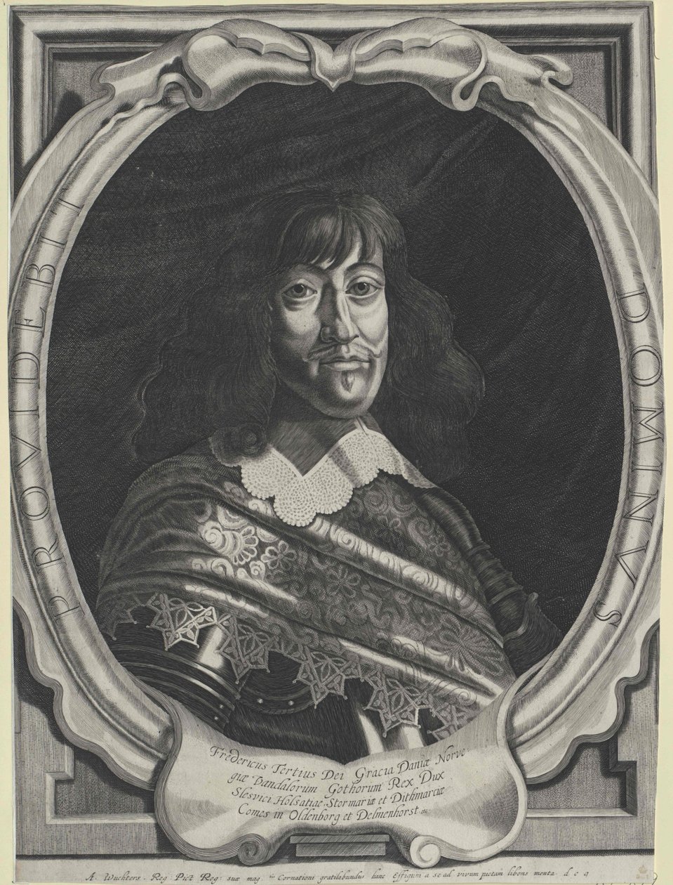 Konge af Danmark Frederik III af Artist Unknown
