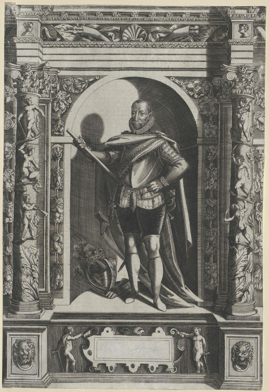 Konge af Danmark Frederik II af Artist Unknown