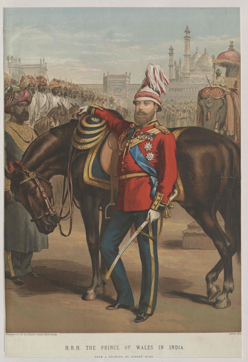 Kong af England Eduard VII af Artist Unknown