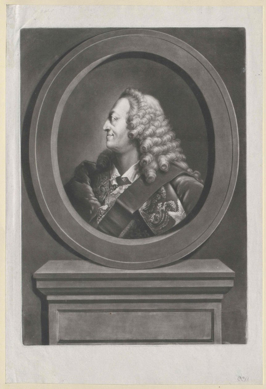 Kongen af England George II af Artist Unknown
