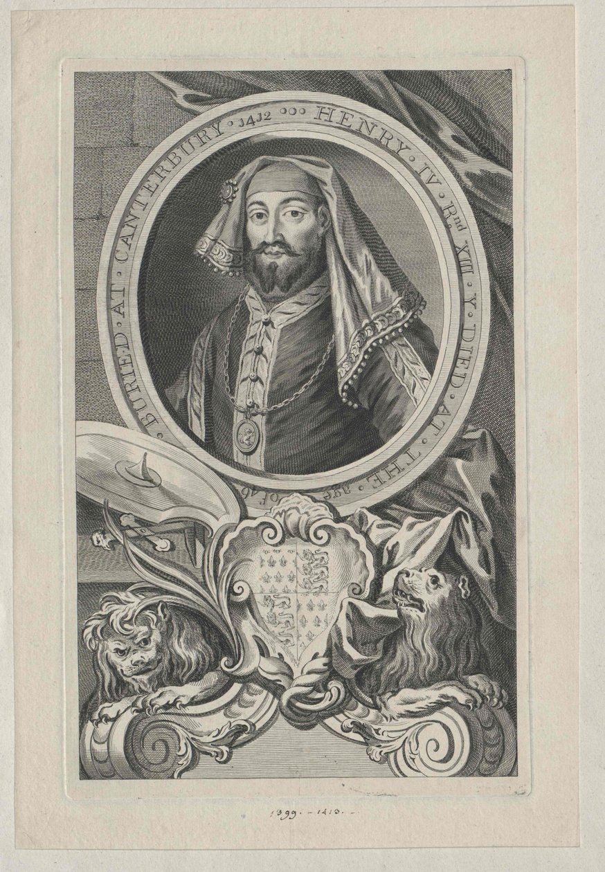 Kongen af England, Henrik IV af Artist Unknown