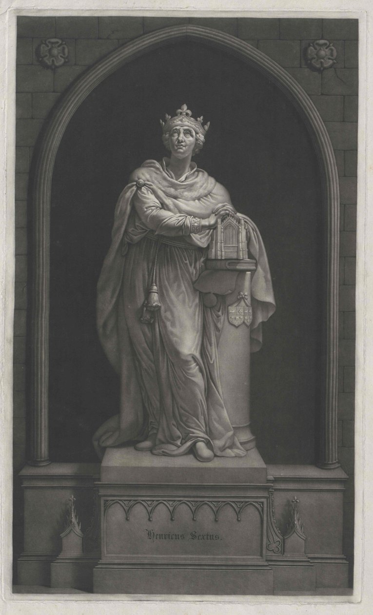 Konge af England Henrik VI af Artist Unknown