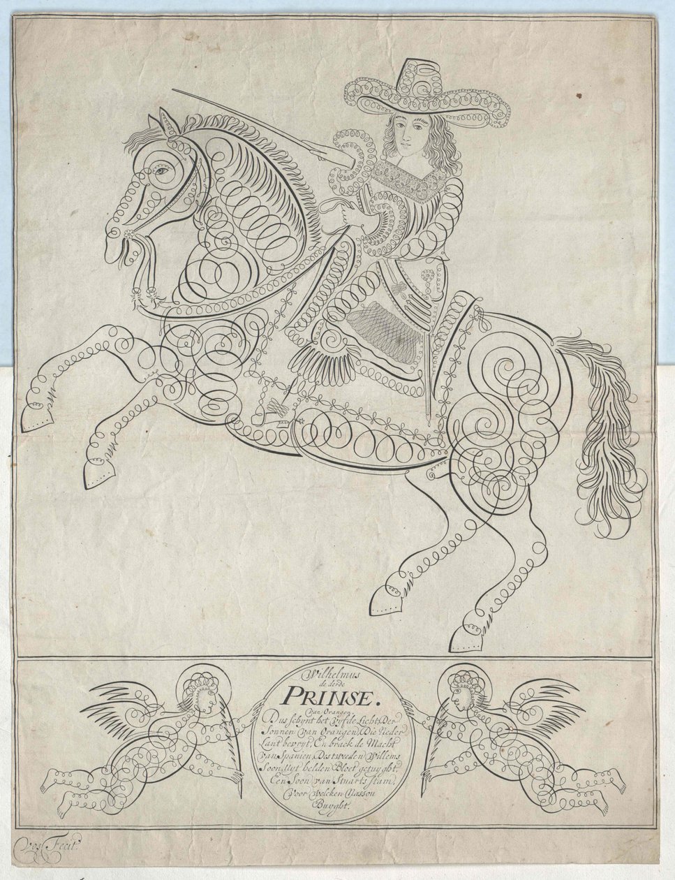 Kongen af England Wilhelm III af Artist Unknown