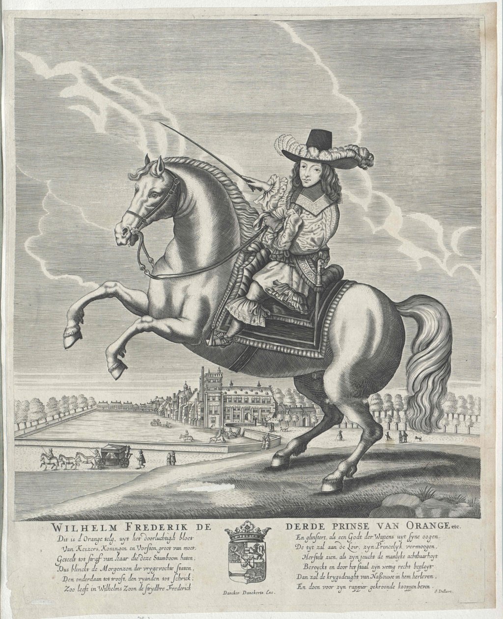 Kongen af England Wilhelm III af Artist Unknown