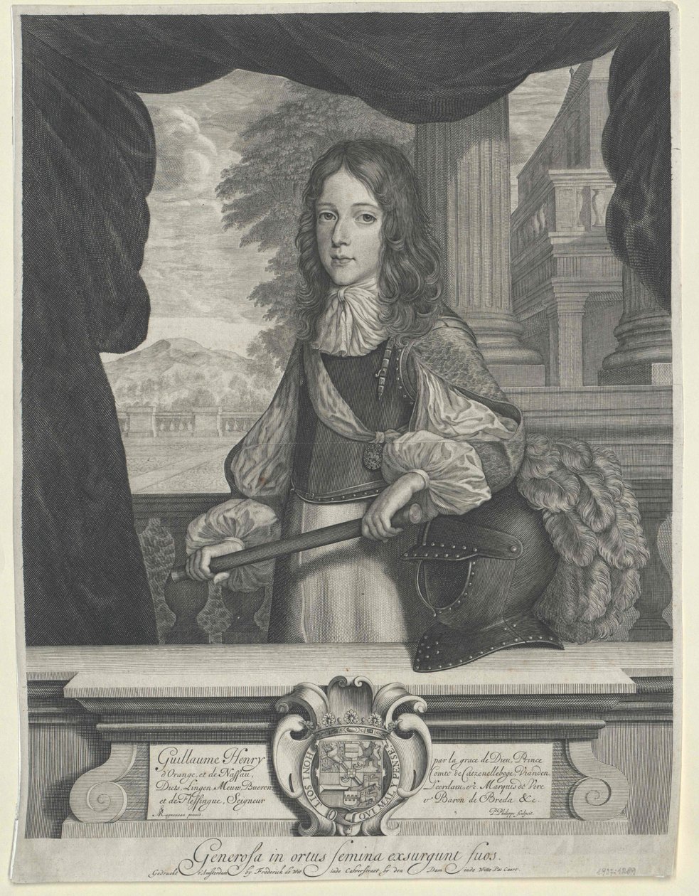 Kongen af England Wilhelm III af Artist Unknown