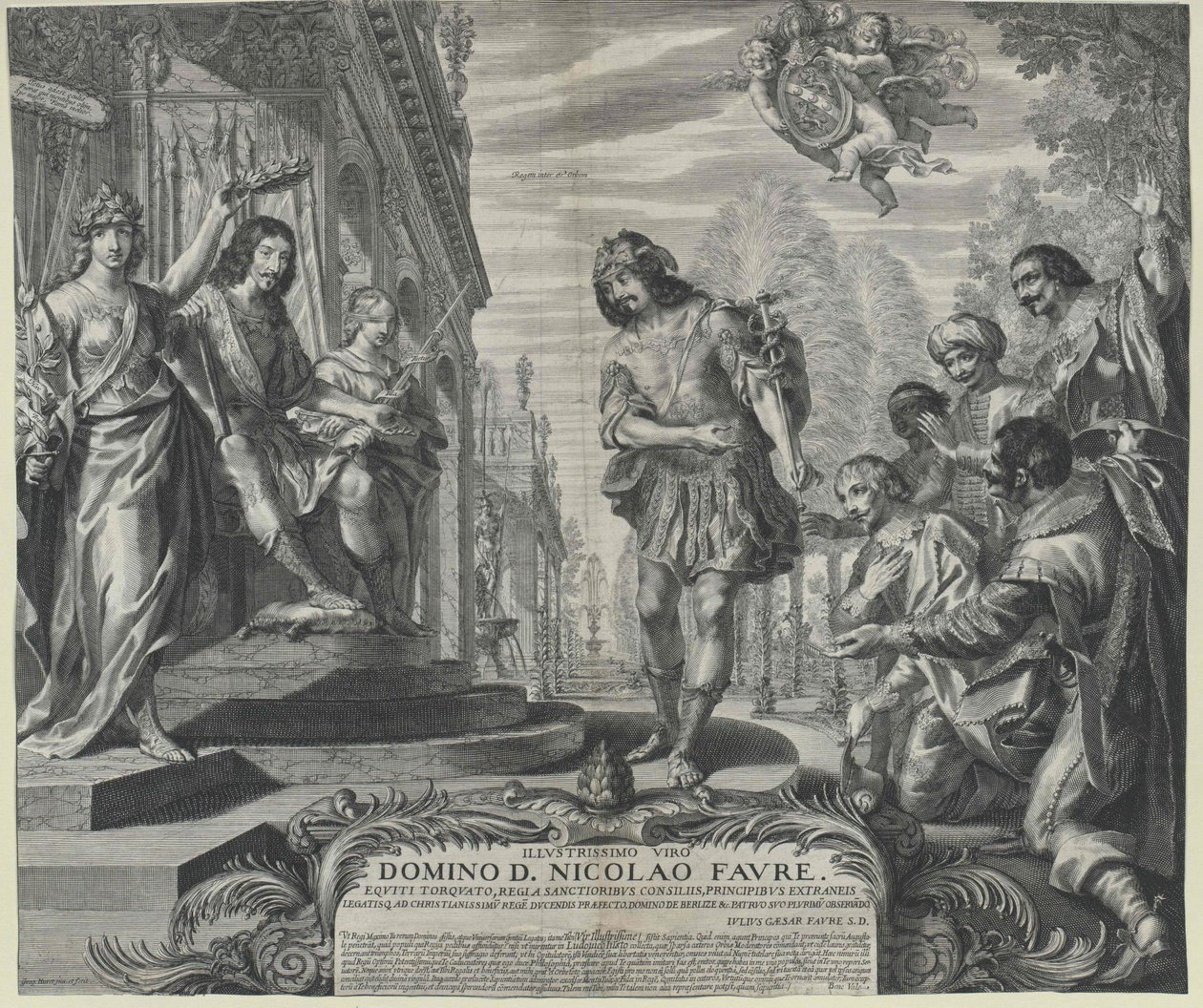 Kongen af Frankrig Louis XIII af Artist Unknown