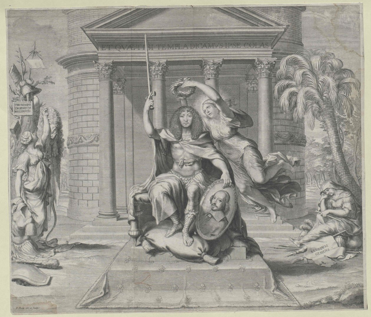 Kongen af Frankrig Louis XIV af Artist Unknown