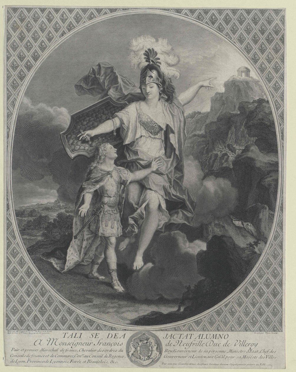 Kongen af Frankrig Louis XV af Artist Unknown