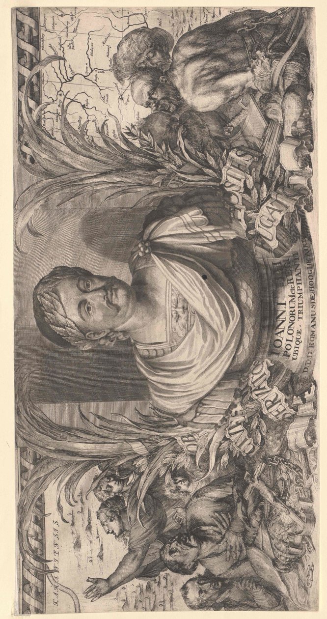 Konge af Polen Johann III Sobieski af Artist Unknown