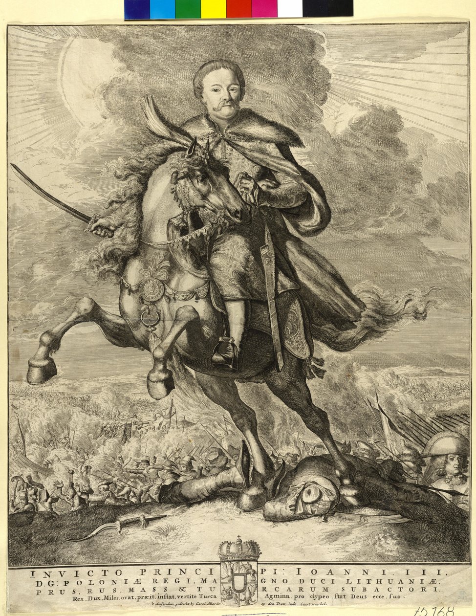Konge af Polen Johann III Sobieski af Artist Unknown