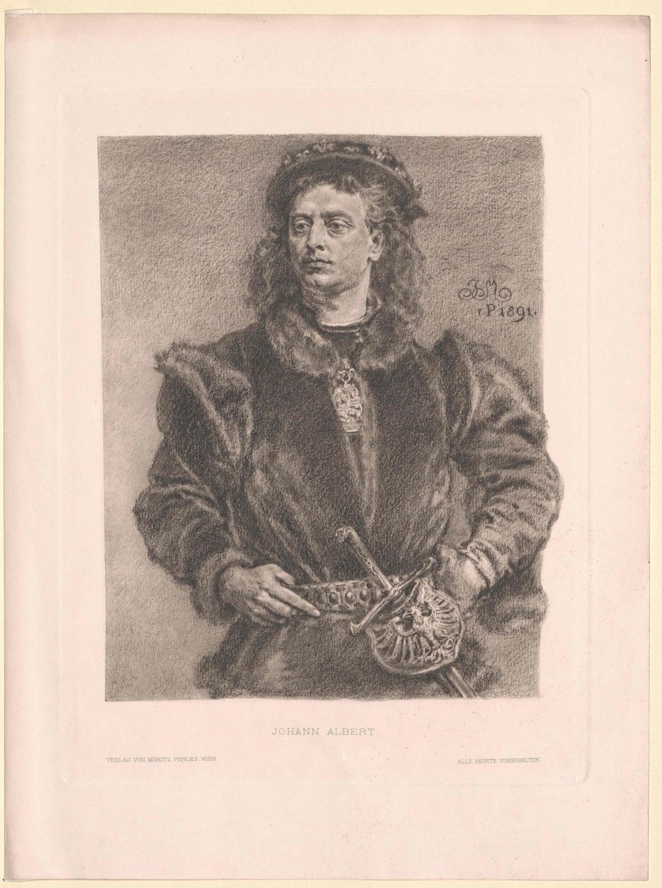 Konge af Polen Johann I Albrecht af Artist Unknown