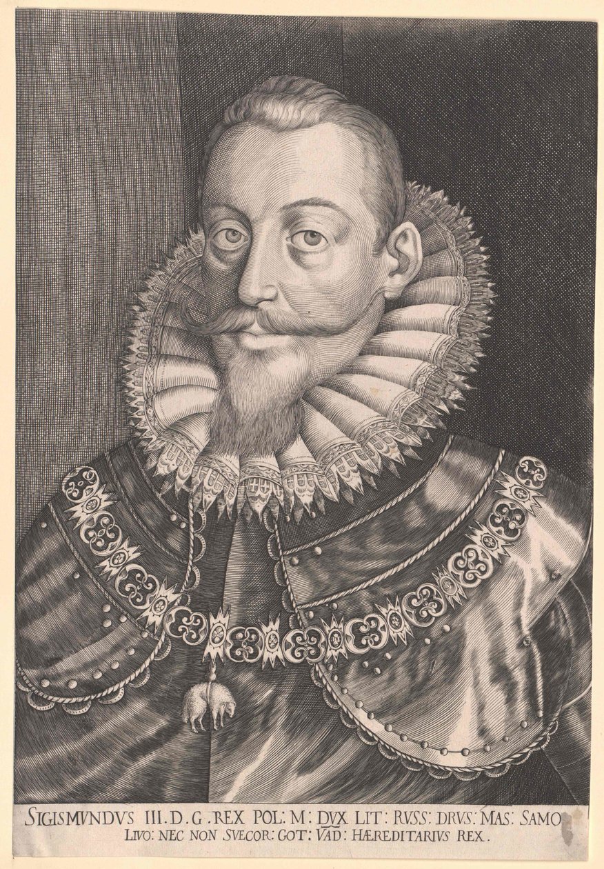 Kong af Polen Sigismund III af Artist Unknown