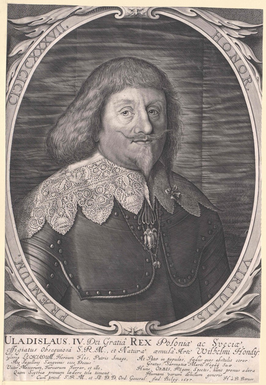 Konge af Polen Vladislav IV Sigismund af Artist Unknown