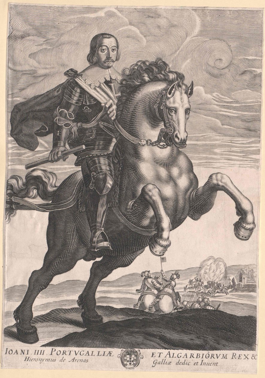 Konge af Portugal Johann IV af Artist Unknown