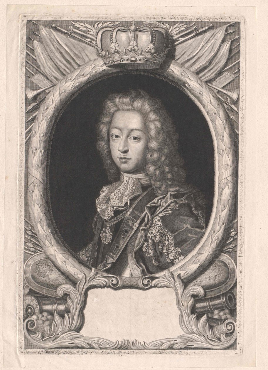 Konge af Sardinien Viktor Amadeus I af Artist Unknown