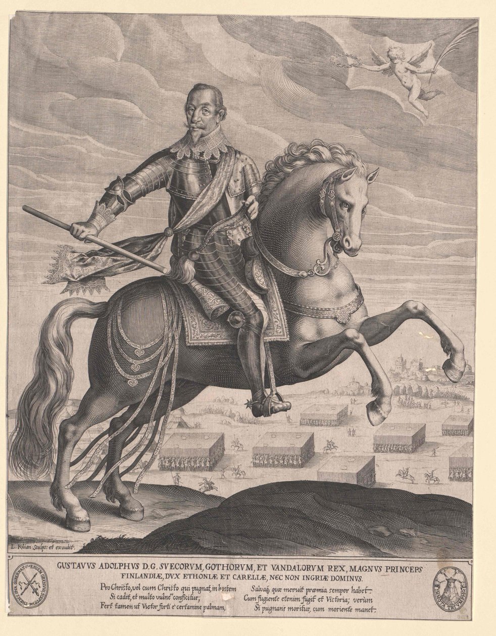 Kong af Sverige Gustav Adolf af Sverige af Artist Unknown