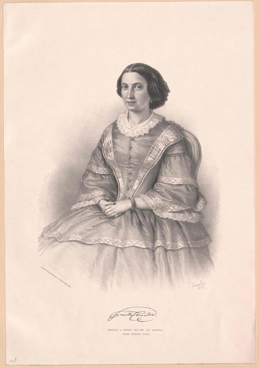 Kornelia Prielle af Artist Unknown