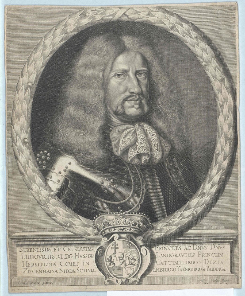 Landgreve af Hessen-Darmstadt Lewis VI af Artist Unknown