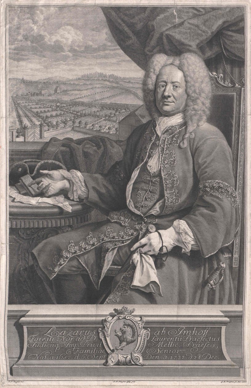 Lazarus von Imhoff af Artist Unknown