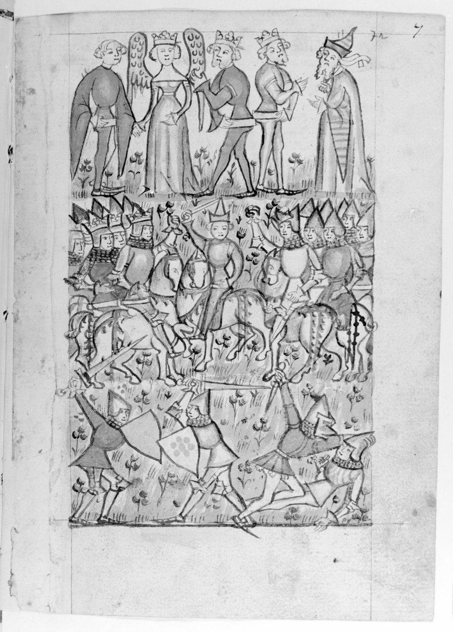 Papir i juridisk størrelse 7 codex 2915 af Artist Unknown