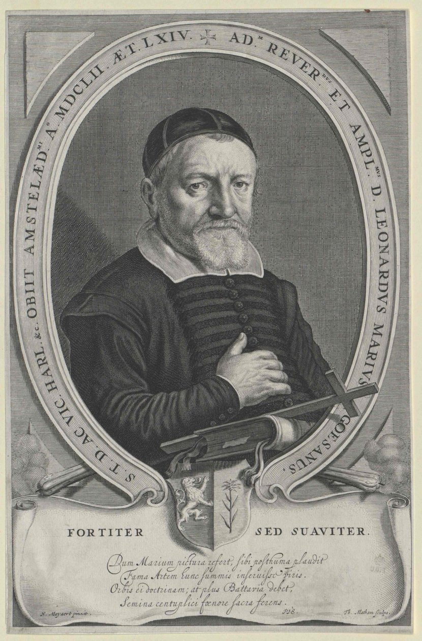 Leonhard Marius (tryk) af Artist Unknown