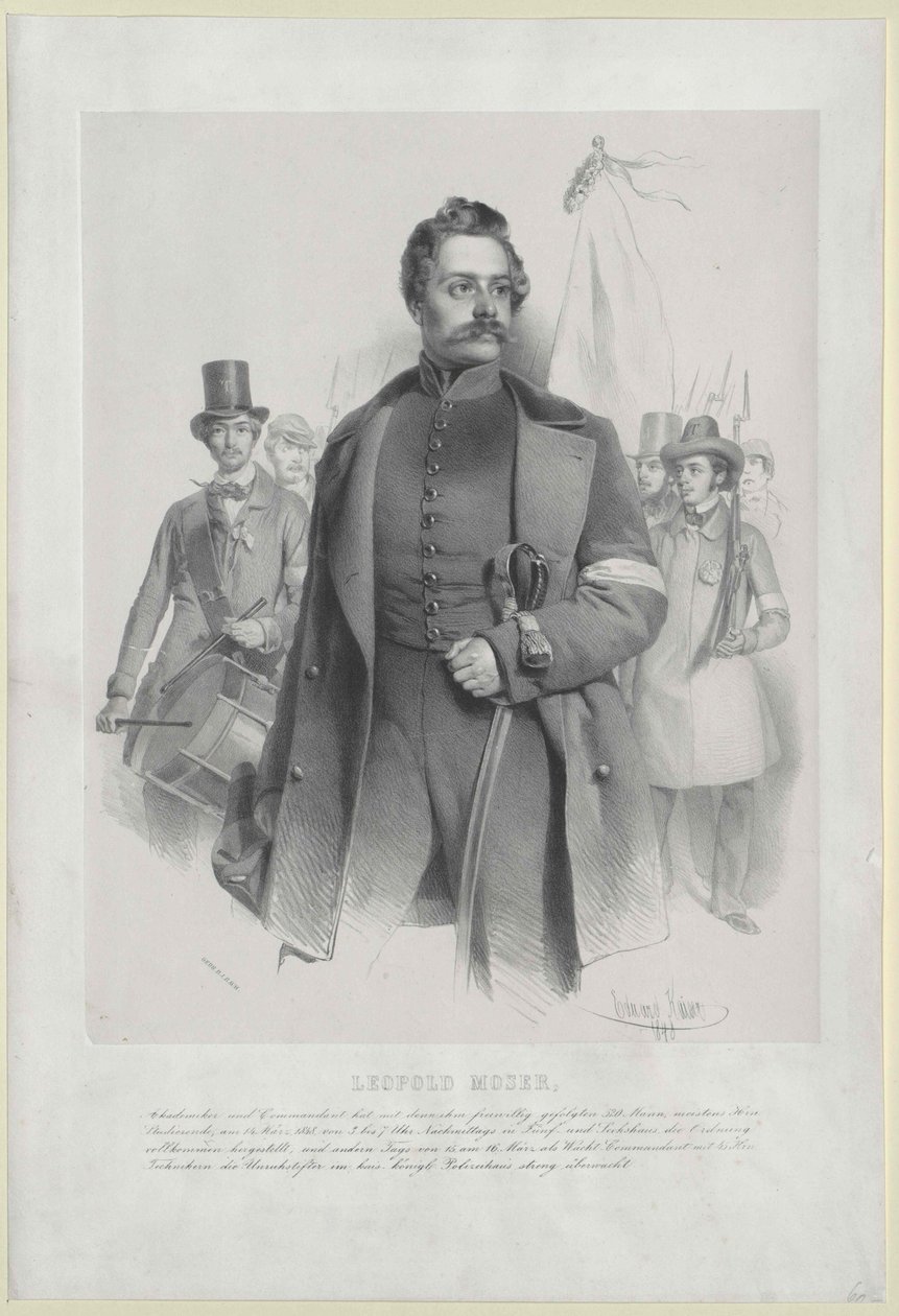 Leopold Moser af Artist Unknown