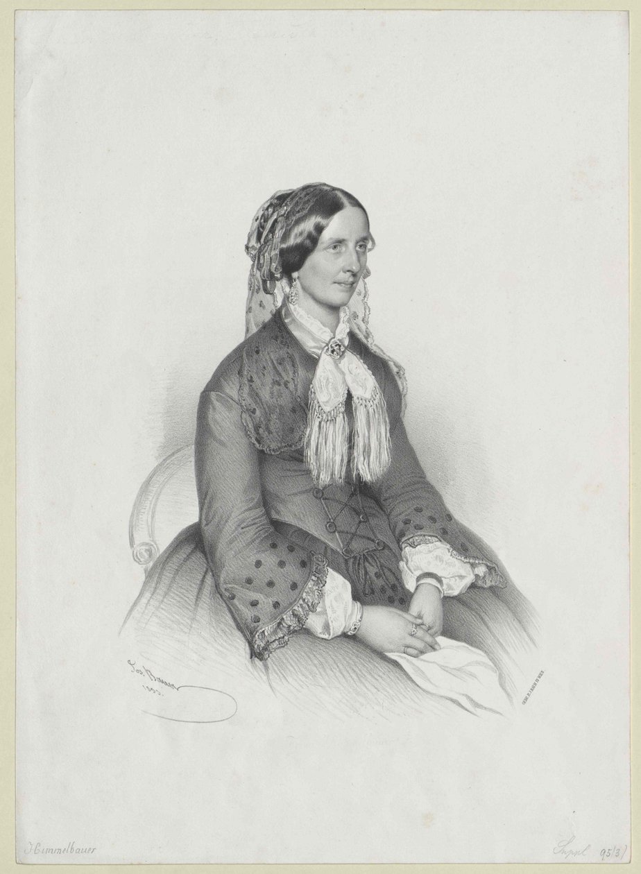 Lived circa 1853 Himmelbauer af Artist Unknown