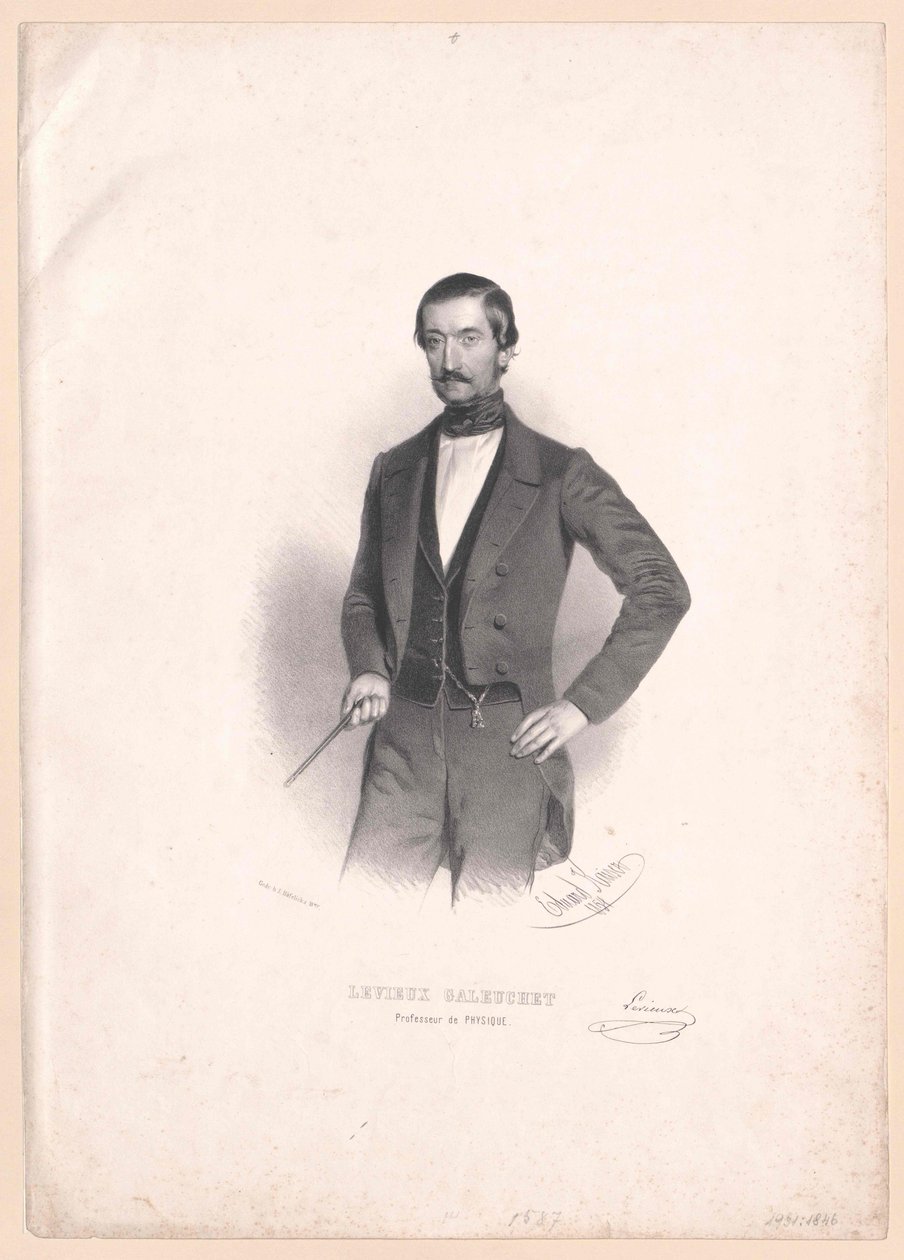 Levede omkring 1854 Levieux Galeuchet af Artist Unknown