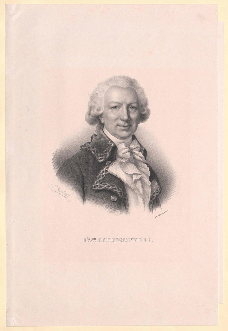 Louis Antoine de Bougainville af Artist Unknown