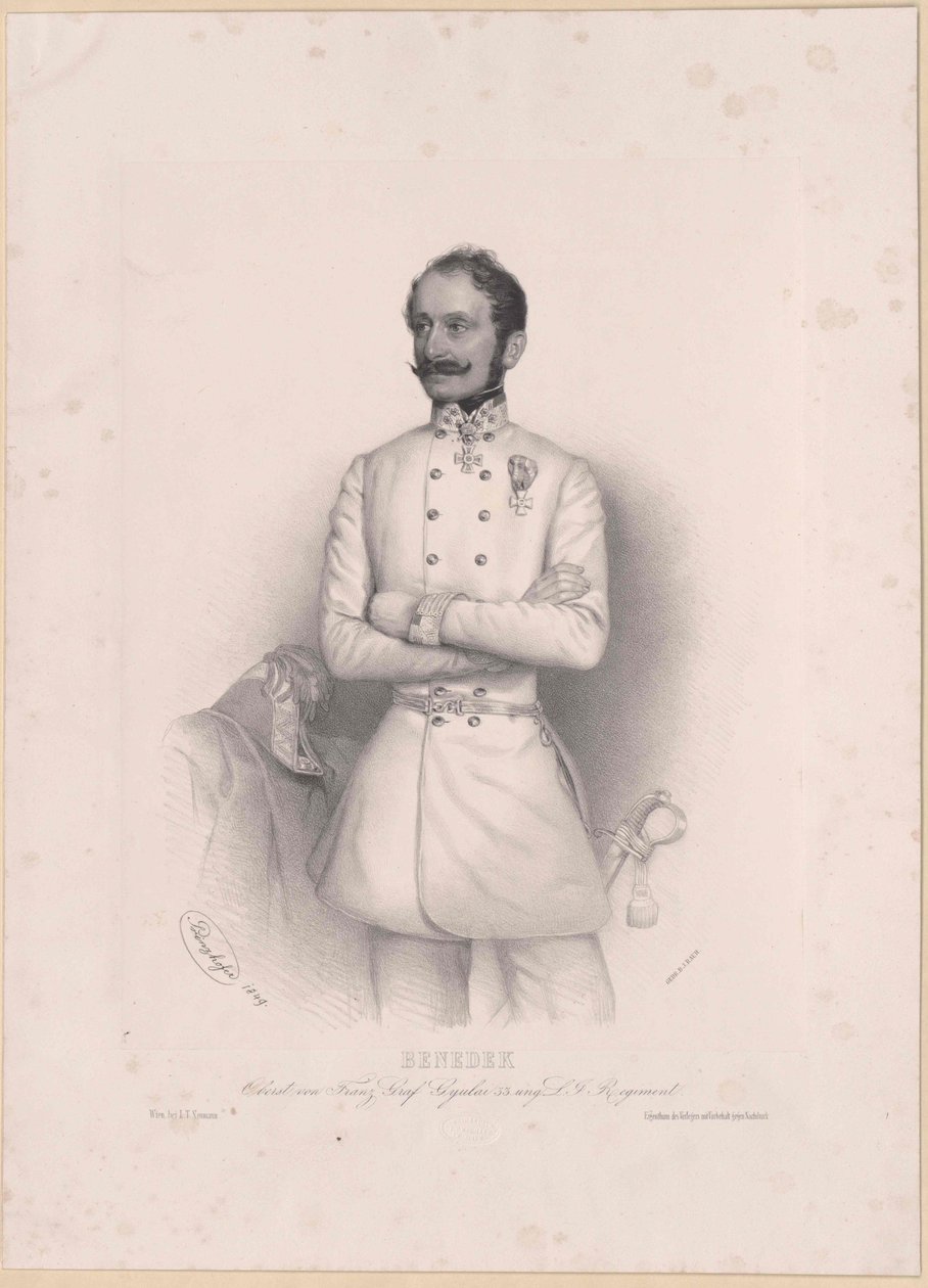 Louis ridder Benedek af Artist Unknown
